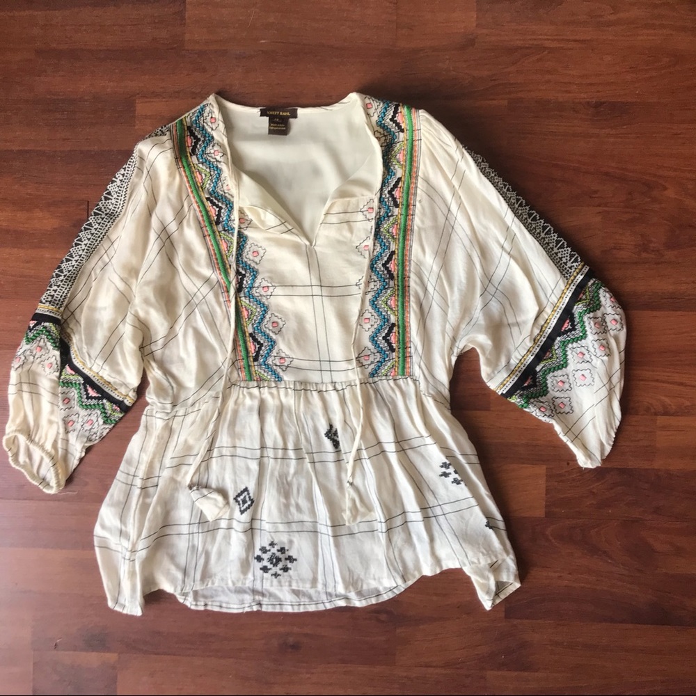 Anthropology Vineet Bahl Tribal Blouse